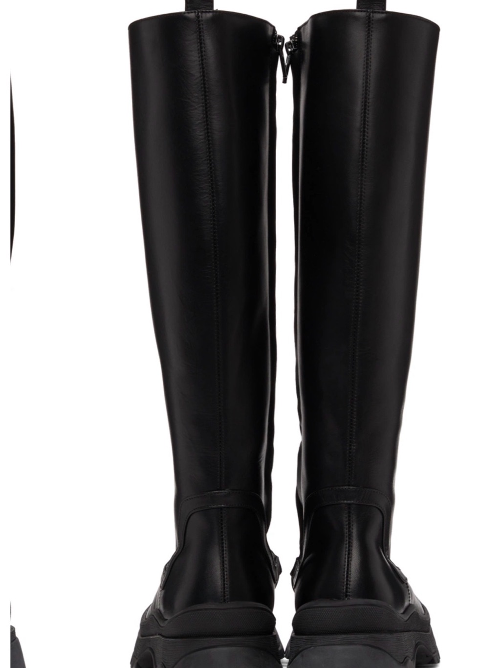Staud Black Bow Knee High Women’s Boots